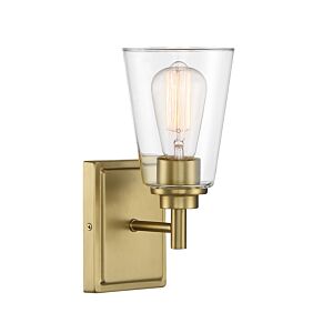 Westin 1-Light Bathroom Vanity Light in Brushed Gold