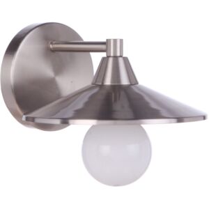 Craftmade Isaac Wall Sconce in Brushed Polished Nickel