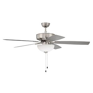 Pro Plus 211 2-Light 52" Hanging Ceiling Fan in Brushed Polished Nickel