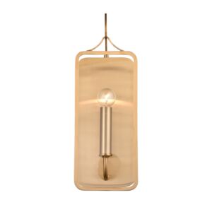 Merge 1-Light Wall Sconce in Satin Brass