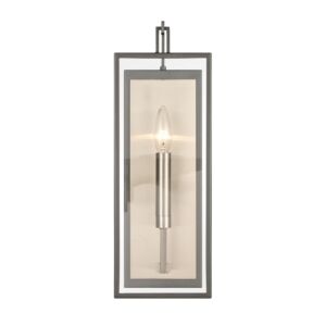 Gianni 1-Light Wall Sconce in Dark Gray