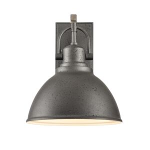 North Shore 1-Light Outdoor Wall Sconce in Iron
