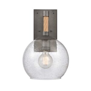 Orlando 1-Light Outdoor Wall Sconce in Iron