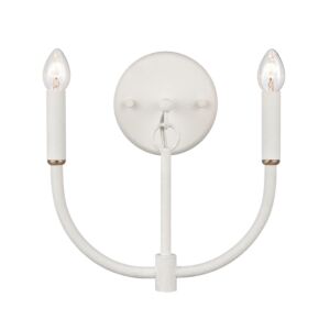 Continuance 2-Light Wall Sconce in White Coral