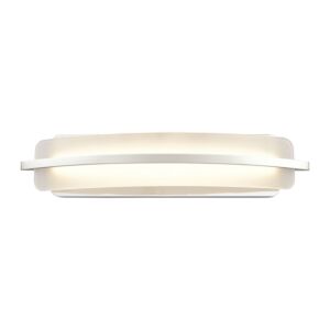 Curvato 1-Light LED Bathroom Vanity Light in Polished Chrome