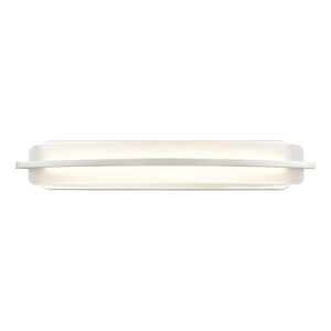 Curvato 1-Light LED Bathroom Vanity Light in Polished Chrome
