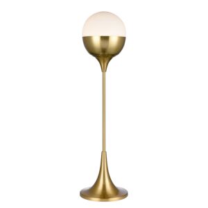 Robin Avenue 1-Light Table Lamp in Satin Gold