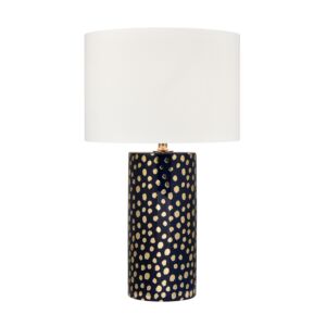 Signe 1-Light Table Lamp in Navy