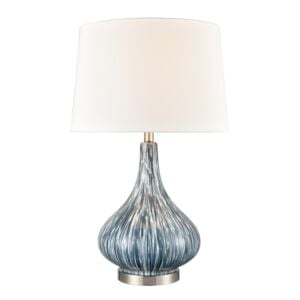 Northcott 1-Light Table Lamp in Blue