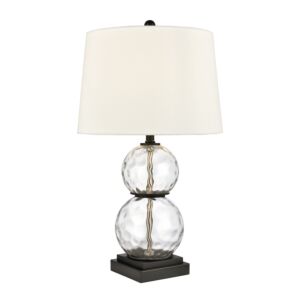 Forsyth 1-Light Table Lamp in Clear