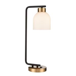 Paxford 1-Light Table Lamp in Black