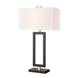 Composure 1-Light Table Lamp in Matte Black