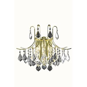 Amelia 3-Light Wall Sconce in Gold