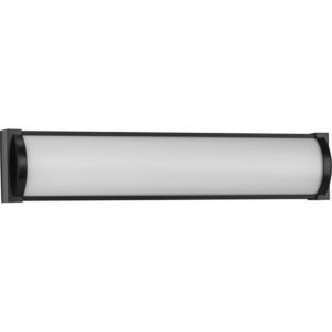 Barril LED 1-Light LED Linear Vanity in Matte Black