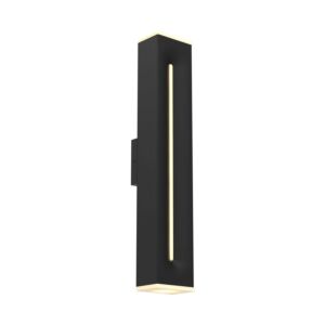 1-Light LED Wall Sconce in Black