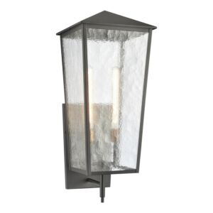 Marquis 2-Light Outdoor Wall Sconce in Matte Black