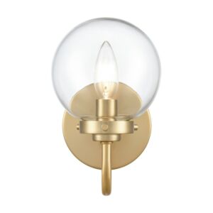 Fairbanks 1-Light Wall Sconce in Brushed Gold