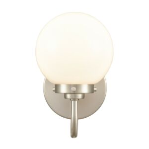 Fairbanks 1-Light Wall Sconce in Brushed Nickel