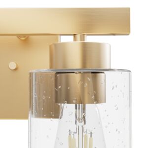 Hunter Hartland 2-Light Bathroom Vanity Light in Alturas Gold