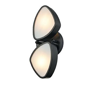 DVI Northen Marches 2-Light Wall Sconce in Ebony