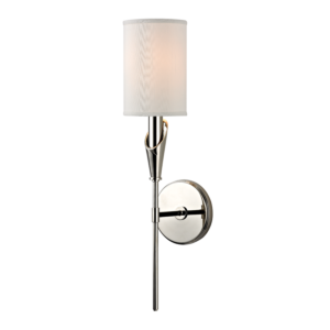 Hudson Valley Tate 20 Inch Wall Sconce in Polished Nickel
