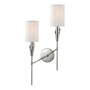  Tate Wall Sconce in Polished Nickel