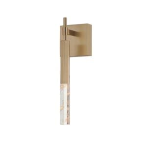 Diaphane 1-Light LED Wall Sconce in Gold