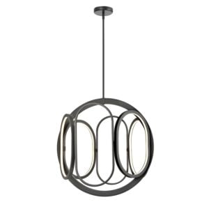 Perigee Ac LED LED Foyer Pendant in Graphite