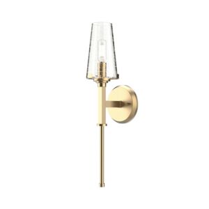 Athenium 1-Light Wall Sconce in Brass