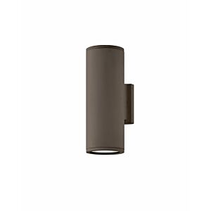 Hinkley Silo 2-Light Outdoor Light In Architectural Bronze
