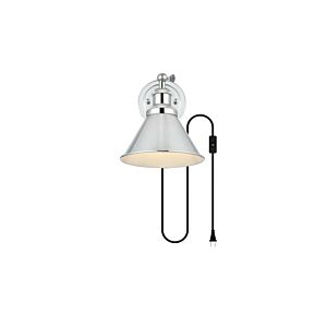 Blaise 1-Light Wall Sconce in Chrome