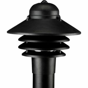 Newport 1-Light Post Lantern in Black