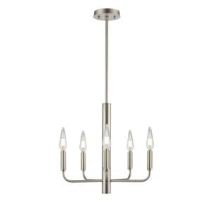 Olivia 5-Light Chandelier in Multiple Finishes and Platinum