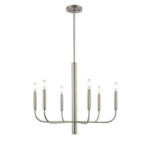 Olivia 6-Light Chandelier in Multiple Finishes and Platinum