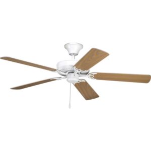 Airpro Builder 52" Hanging Ceiling Fan in White