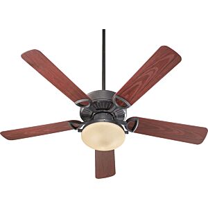 Estate Patio 2-Light 52 12.25" Patio Fan in Toasted Sienna