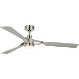 Belen 1-Light 60" Outdoor Ceiling Fan in Brushed Nickel