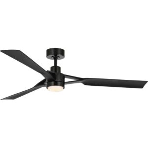 Belen 1-Light 60" Outdoor Ceiling Fan in Matte Black
