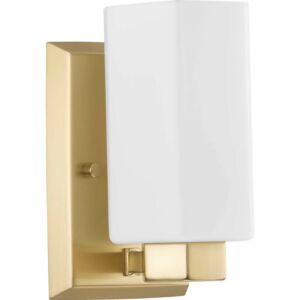 Estrada 1-Light Bathroom Vanity Light & Vanity Light in Brushed Gold