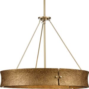 Lusail 5-Light Chandelier in Soft Gold