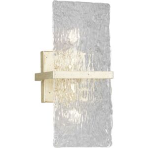 Chevall 2-Light Wall Sconce in Gilded Silver