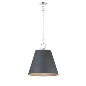 Maxim Acoustic Pendant Light in Polished Nickel