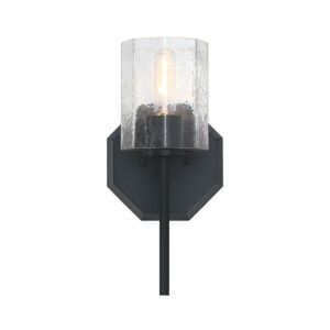 Haven 1-Light Wall Sconce in Matte Black