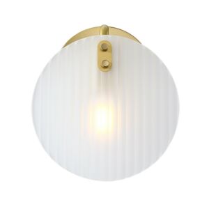 Sky Fall 1-Light Wall Sconce in Brushed Gold