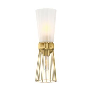 Liana 2-Light Wall Sconce in Brushed Gold