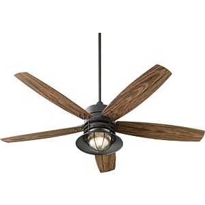 Portico 60" Indoor/Outdoor Ceiling Fan in Noir