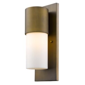 Cooper 1-Light Wall Sconce in Raw Brass