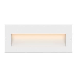 Taper Step 12V LED Landscape Light in Satin White