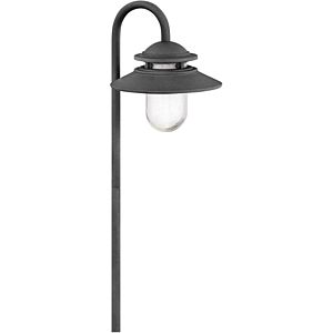 Hinkley Atwell 7 Inch Path Light in Aged Zinc