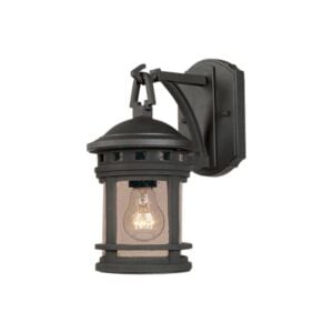 Sedona 1-Light Wall Lantern in Oil Rubbed Bronze